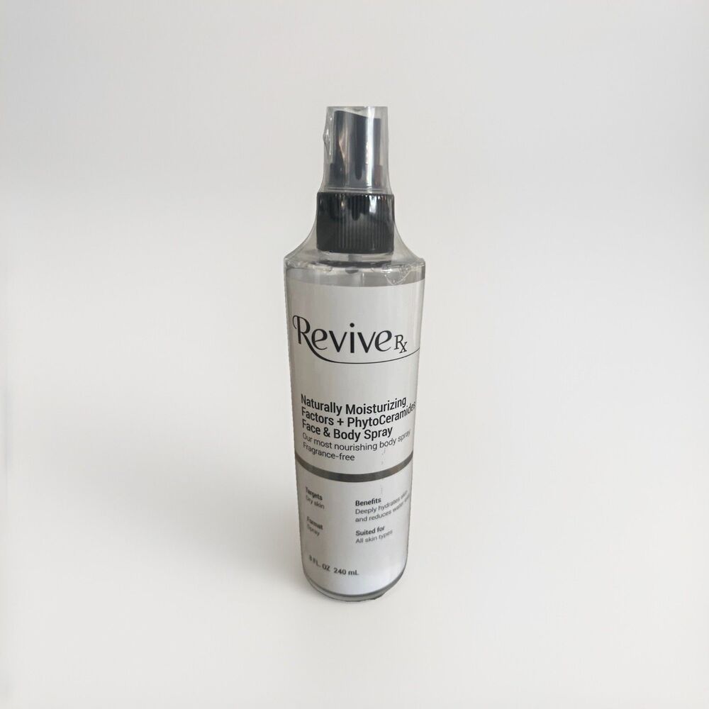 Revive Rx Naturally Moisturizing Face And Body Spray + Phytoceramide New/Sealed